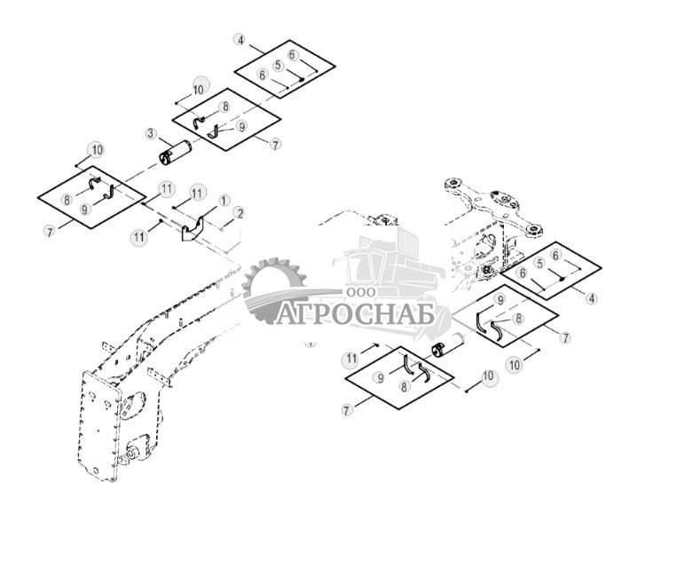 Гидроаккумуляторы системы удара отвала - ST879300 277.jpg